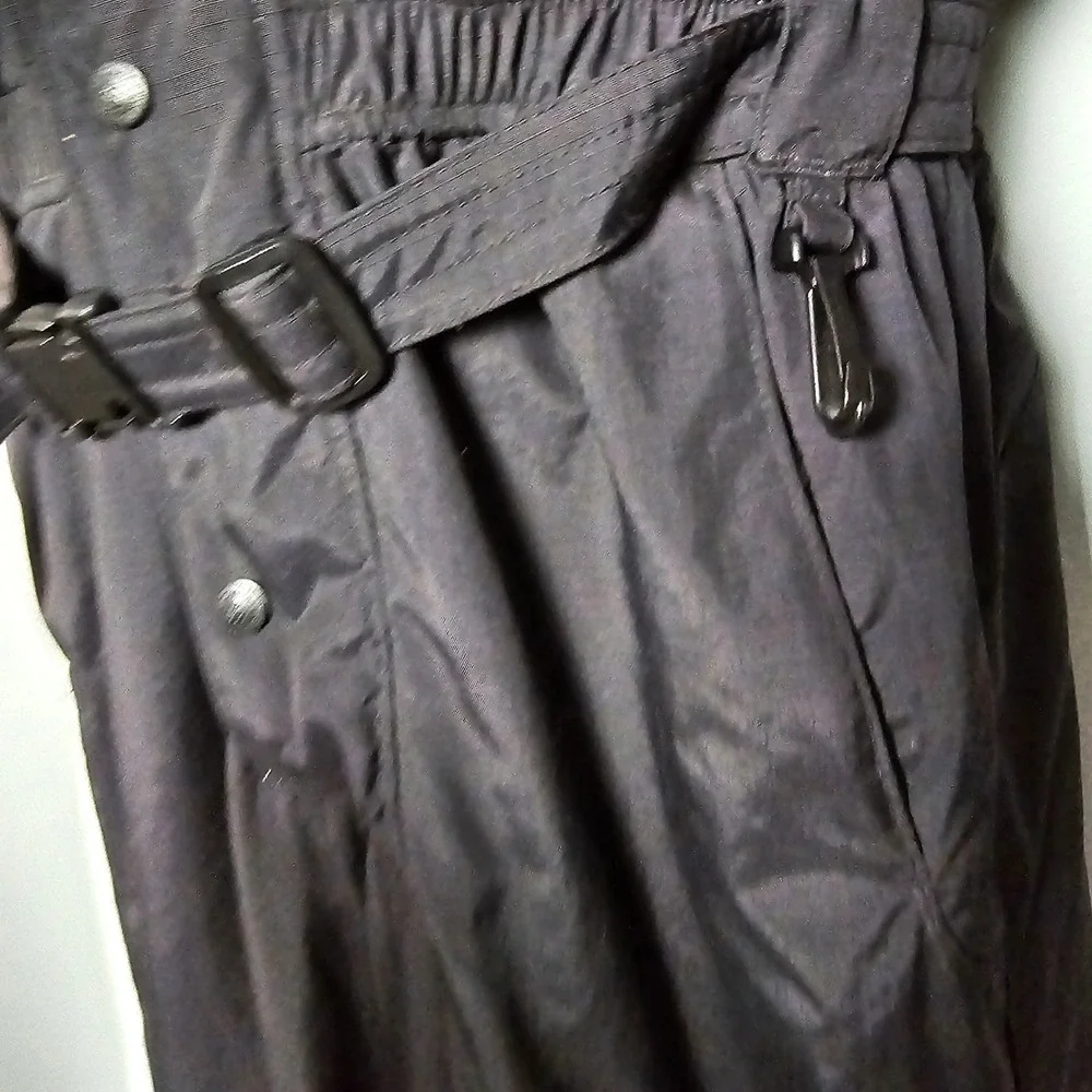 Columbia Youth Belted VTG Colorblock‎ Insulated Ski Snow Suit 14/16 XS/S Womens